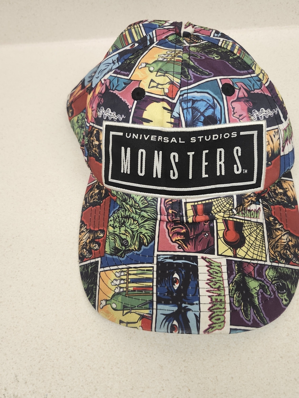 Universal Studios Universal Monsters Neon Snapback Hat